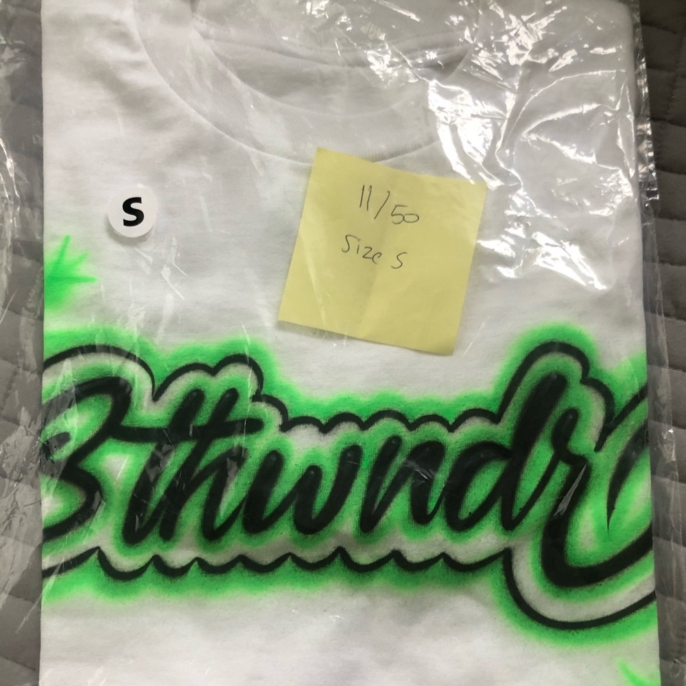 8 th Wonder Airbrush t-shirt 11/50 made